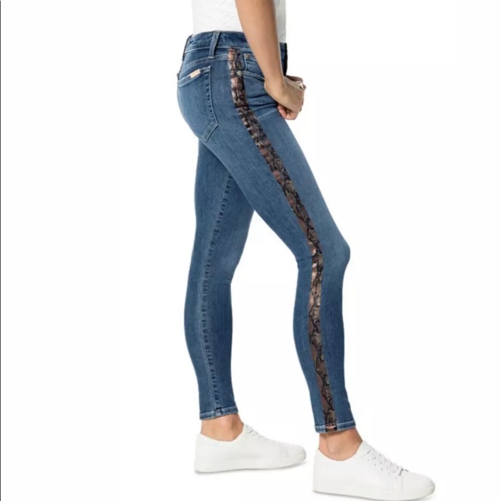 NWT Joe's Jean's Skinny Ankle Striped Cobra Sz 27